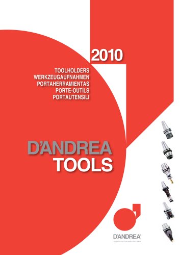 CATALOGUE D'Andrea TOOLS