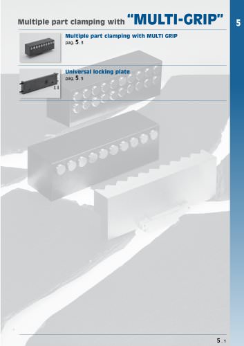 Multiple part clamping with MULTI-GRIP