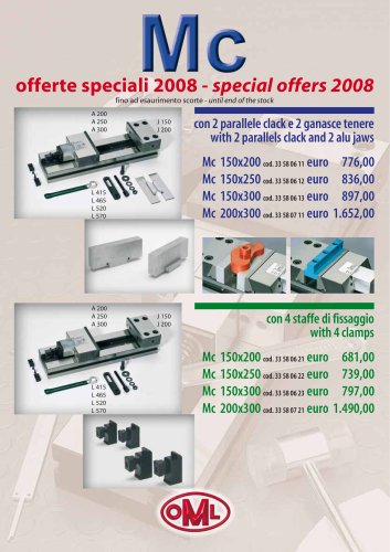 Special offers 2008