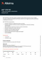 SAF™ 2707 HD Tube and pipe, seamless Datasheet