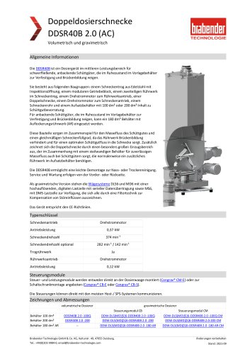 Werksnorm -DDSR40B (AC Motor) (2025)