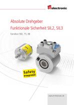 Absolute Drehgeber Funktionale Sicherheit SIL2