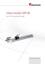 Linear encoder LMP 48 up to 3 m measurement length
