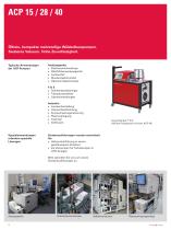 Ölfreie, kompakte mehrstufige Wälzkolbenpumpen - ACP 15 / 28 / 40 - 4