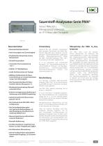 Sauerstoff-Analysator Serie PMA®