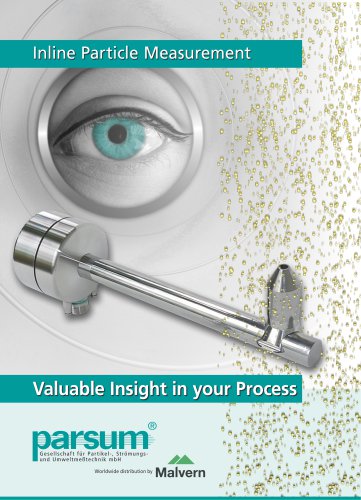 Parsum Inline Particle Measurement