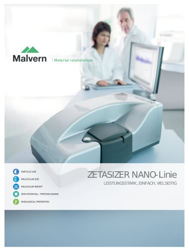 ZETASIZER NANO-Linie