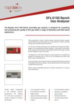 Rapidox SF6 6100 Bench Technical Datasheet