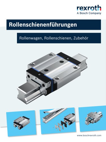 Rollenschienenführungen