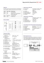 Magnetostriktiver Wegaufnehmer MSK - 2