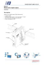 I/O MODULE 4 digital outputs