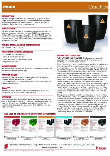 Indux Crucible Brochure