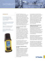 Trimble R3 GPS System Datasheet - German