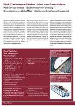 Mink Riemenbürsten - die ideale Lösung zum Transportieren, Führen, Querreinigen und vieles mehr-2
