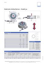 Modell 301 Elektrischer Kraftaufnehmer - 2