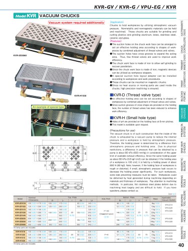 KVR-GV / KVR-G / VPU-EG / KVR