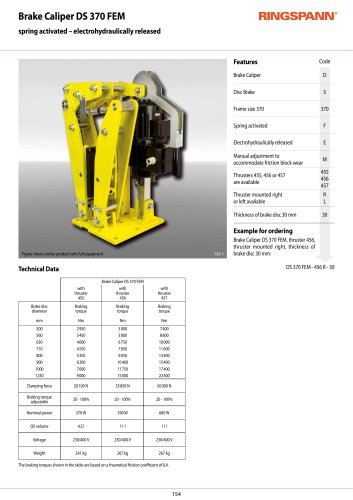 Datasheet DS 370 FEM