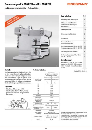 Datenblatt EH 028 EFM