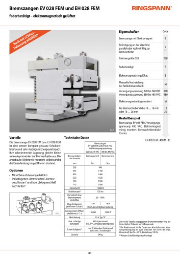 Datenblatt EH 028 FEM