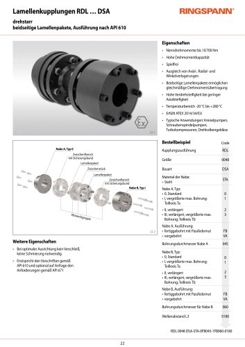Datenblatt RDL … DSA