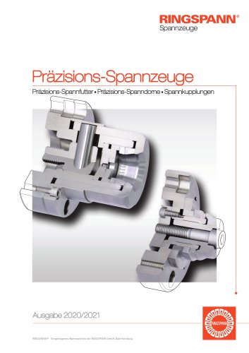 Pr&auml;zisions-Spannzeuge 2020/2021