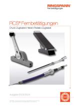RCS® Fernbetätigungen