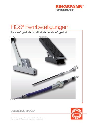 RCS® Fernbetätigungen