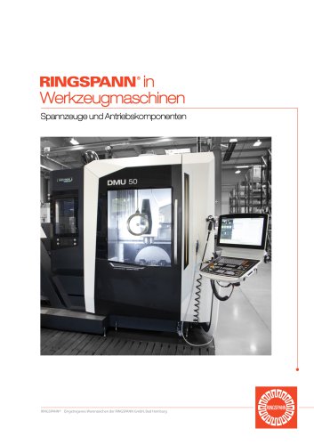 RINGSPANN in Werkzeugmaschinen
