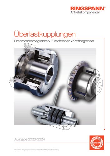 &Uuml;berlastkupplungen 2023/2024