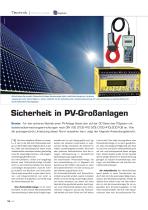 eines Isolationsfehlers oder Erd- oder Körperschlusses kann kein Kurzschlussstrom fl ieSicherheit in PV-Großanlagen -1