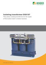 Isolating transformer DS0107