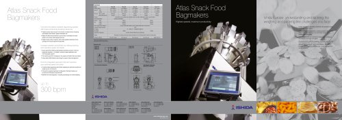 Atlas Snack Food Bagmakers