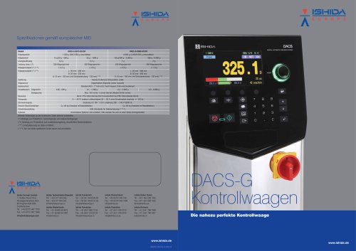 DACS-G Kontrollwaagen