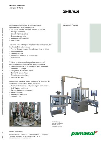 Macromat 2045/016, Pharma