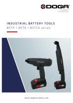DOGA industrial battery tools BSTP/BSTA/BSTCA series