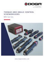 Torque and angle control screwdrivers - MD series