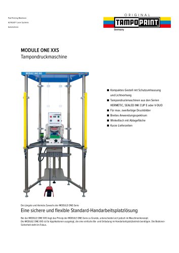 MODULE ONE XXS Tampondruckmaschine