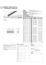 Katalog Stiftleisten, Spezialfassungen und Zubehör - 12