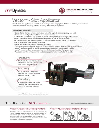 Vector - Slot Applicator