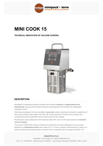 MINI COOK 15