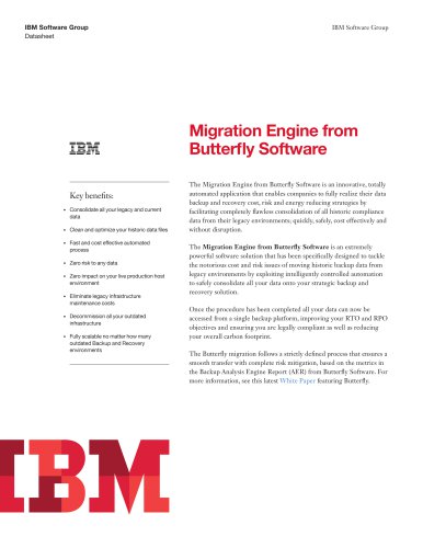 Migration Engine from Butterfly Software