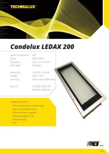 CANDOLUX LEDAX 200