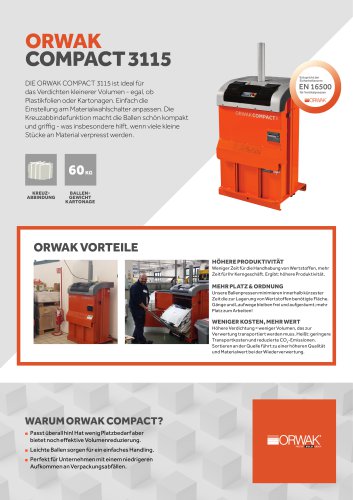 Orwak Compact 3115