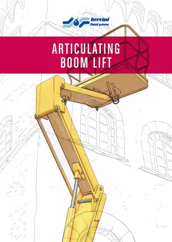 Articulated boom lift equipment