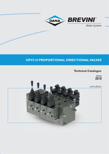 Proportional directional valves HPV310