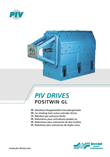 Twin Screw Extruder Drives