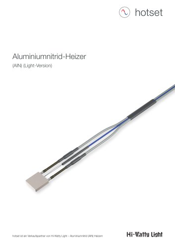 Aluminiumnitrid-Heizer