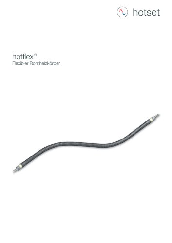 hotflex Flexibler Rohrheizkörper