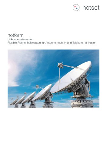 hotform Silkonheizelemente - Telekommunikation