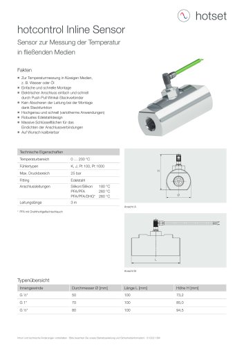 Inline Sensor